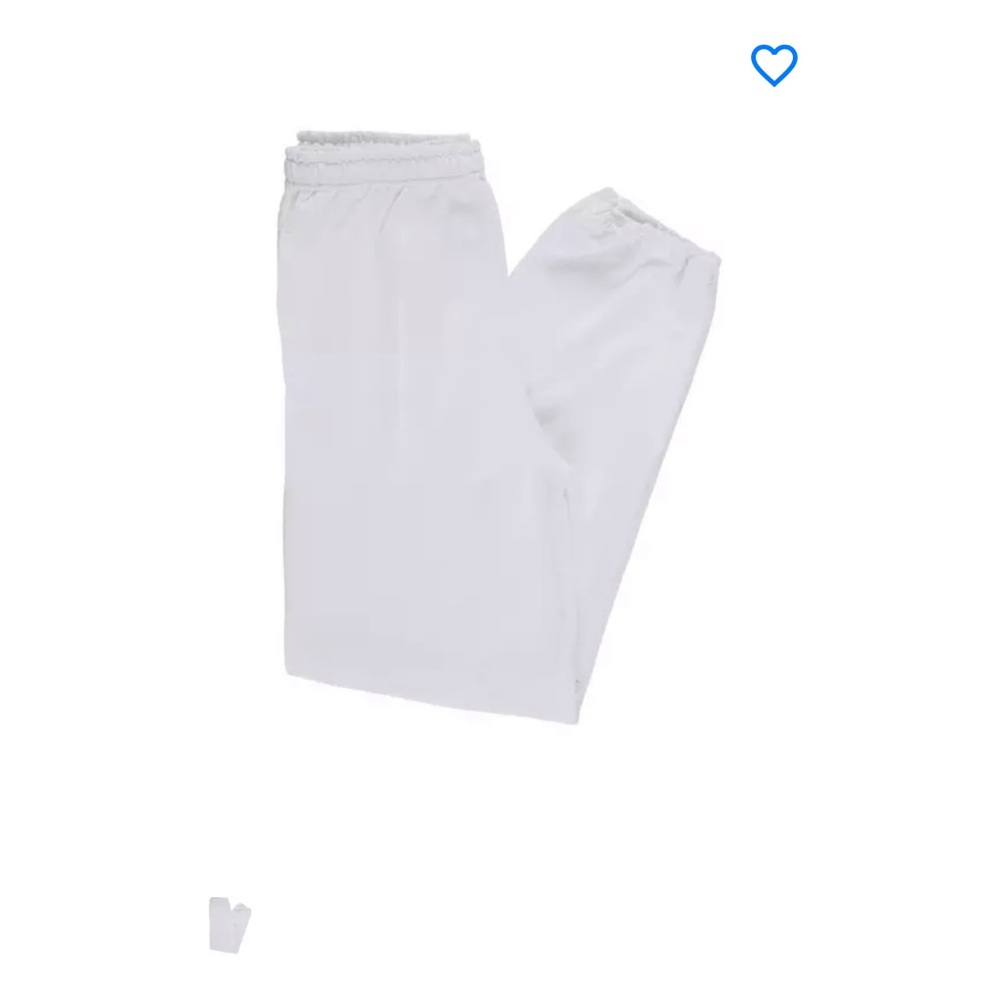 White Jogger Pants